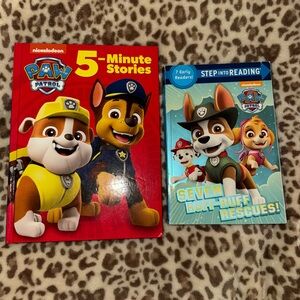 Nickelodeon Paw Patrol Red and Blue Storybook Duo